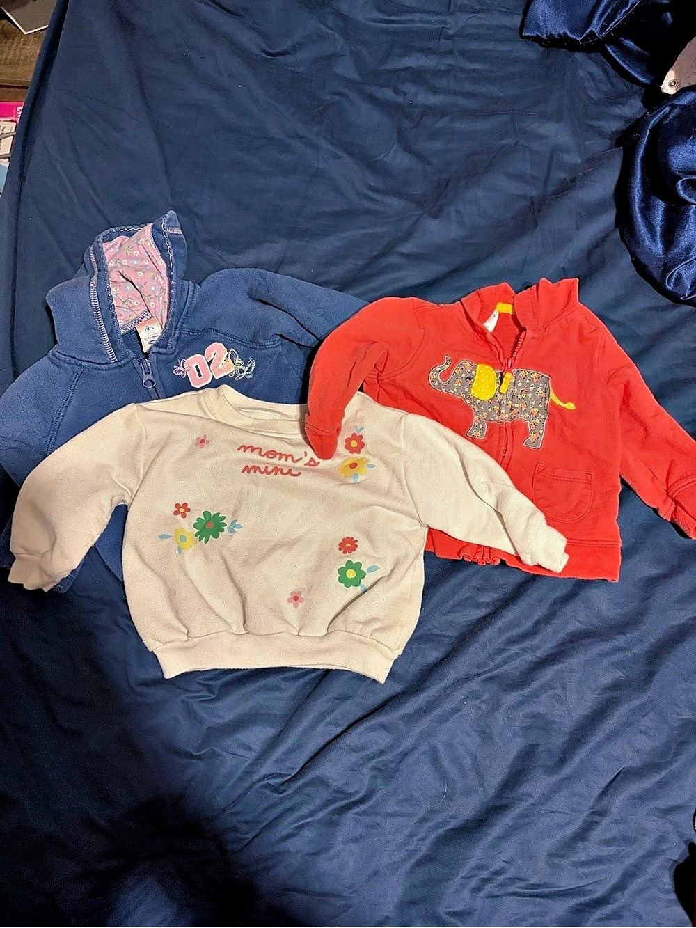 Girl Baby 3-Piece Hoodie Set